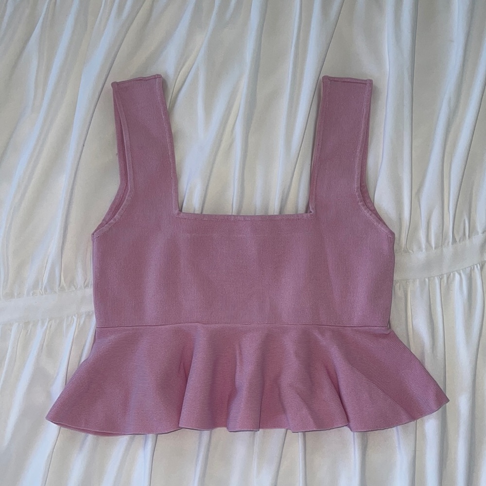 Pink Zara Crop Top